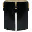 Banc simple, banc de repos de magasin de vêtements noir Mall-1104906534