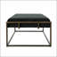 Banc rembourré en velours avec finition laiton, conception simple, confortable et durable, banc multifonctionnel-876123639