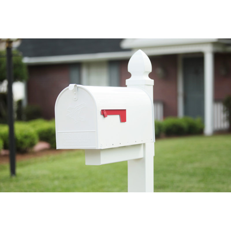 Grande boîte aux lettres Elite, Blanc