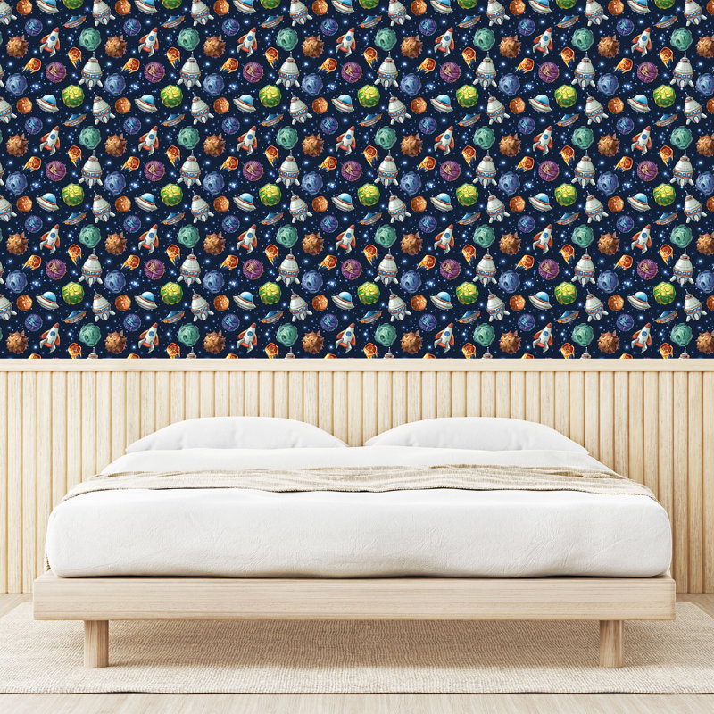 Rouleau de papier peint adhésif Tatawan, L 13 po x L 100 po