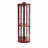 Corner Cabinet with Glass Door,Adjustable Glass Shelves-1431526198