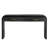 Console Table For Various Uses  Antique Black With Drawer Storage And Stable Structure