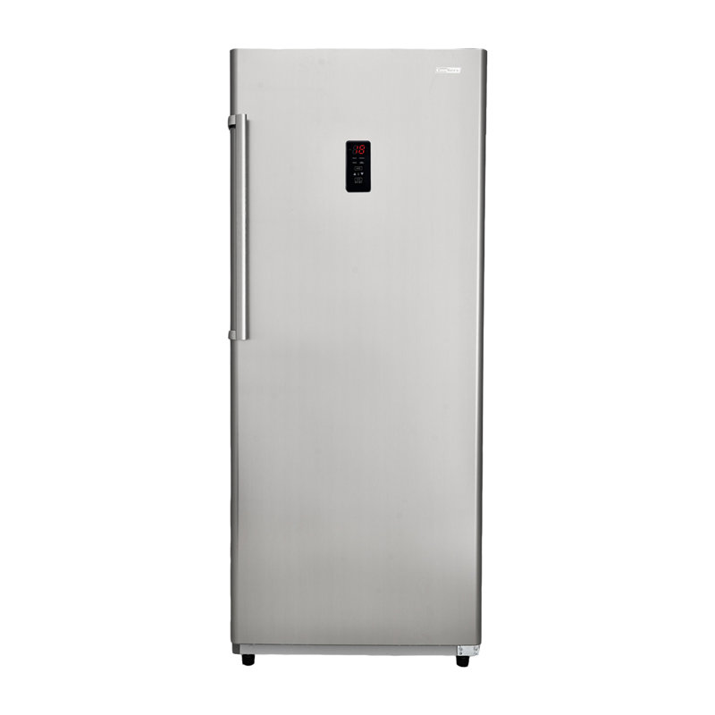 Conserv 17cf Upright Freezer Convertible Ref Garage Ready E-Star 28in Wide 110V, Silver