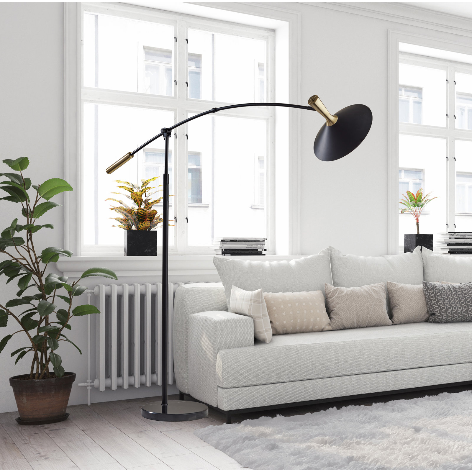 Sahrye 81'' Dimmable LED Floor Lamp