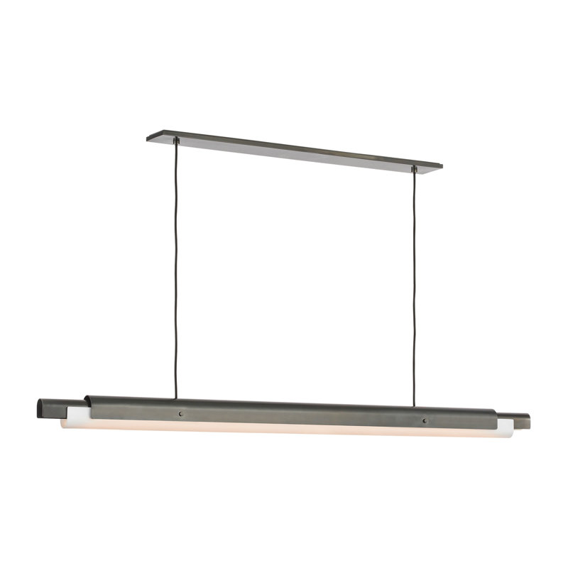 Ambrose LED Chandelier, Bronze, 4.1" H x 3.1" W x 72" D