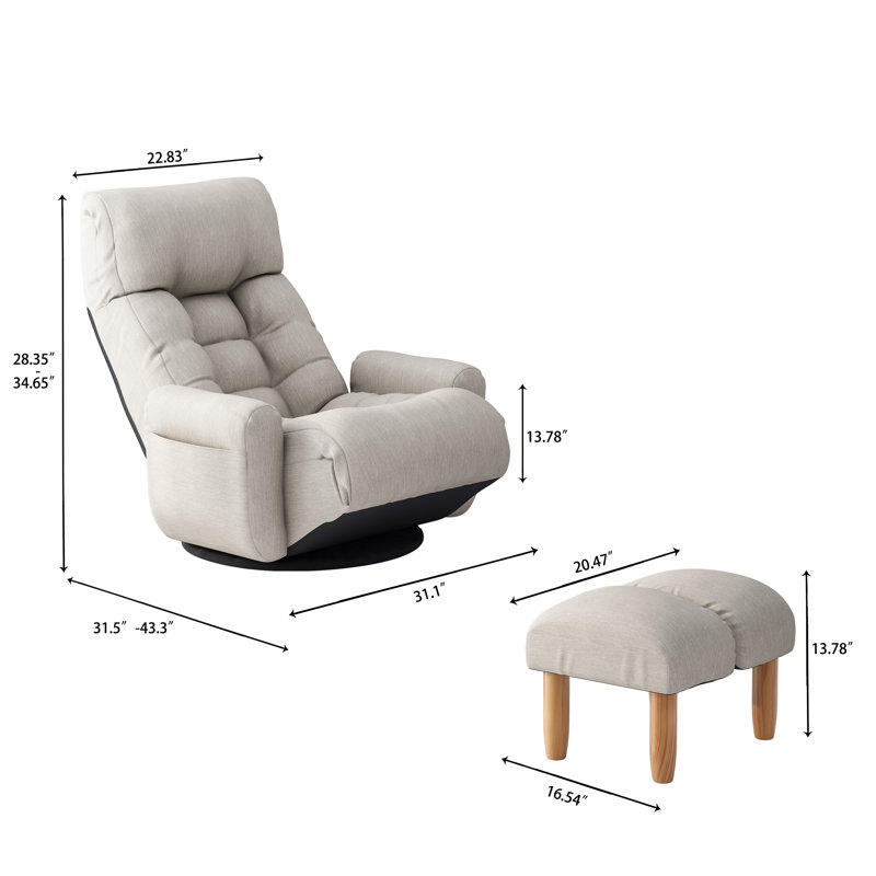 Fauteuil de jeu inclinable Trule