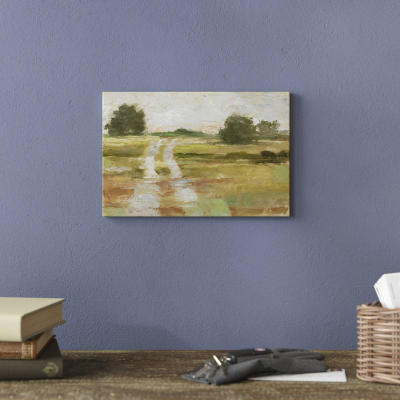 Back Country Road II by Ethan Harper - Painting Print, Wrapped Canvas, 20cm H x 30cm W