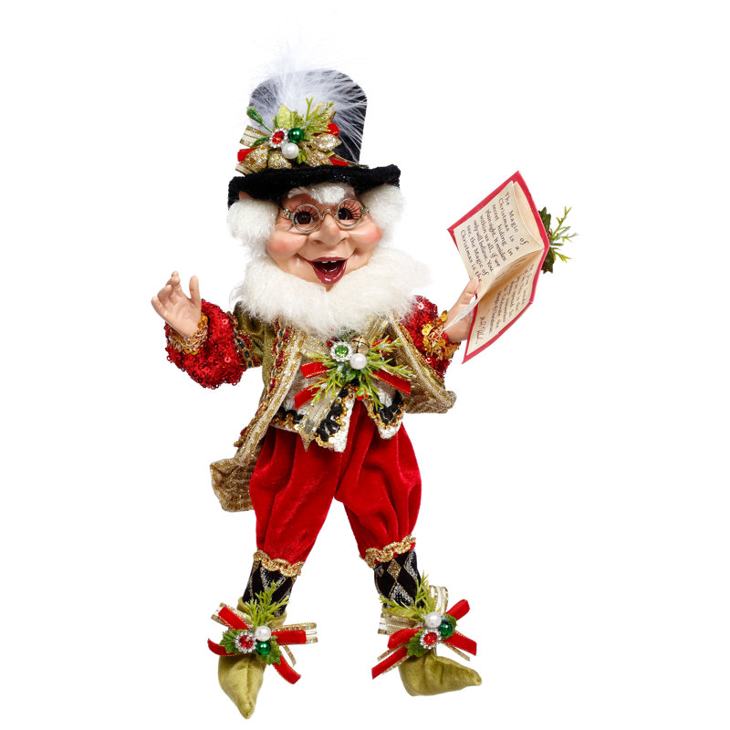 Christmas Carol Elf, Medium - 20 Inches