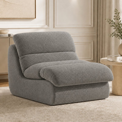 Chaise d'appoint rembourrée Modern