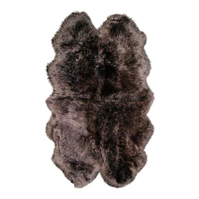 Chocolate Quattro Sheepskin - Area Rug