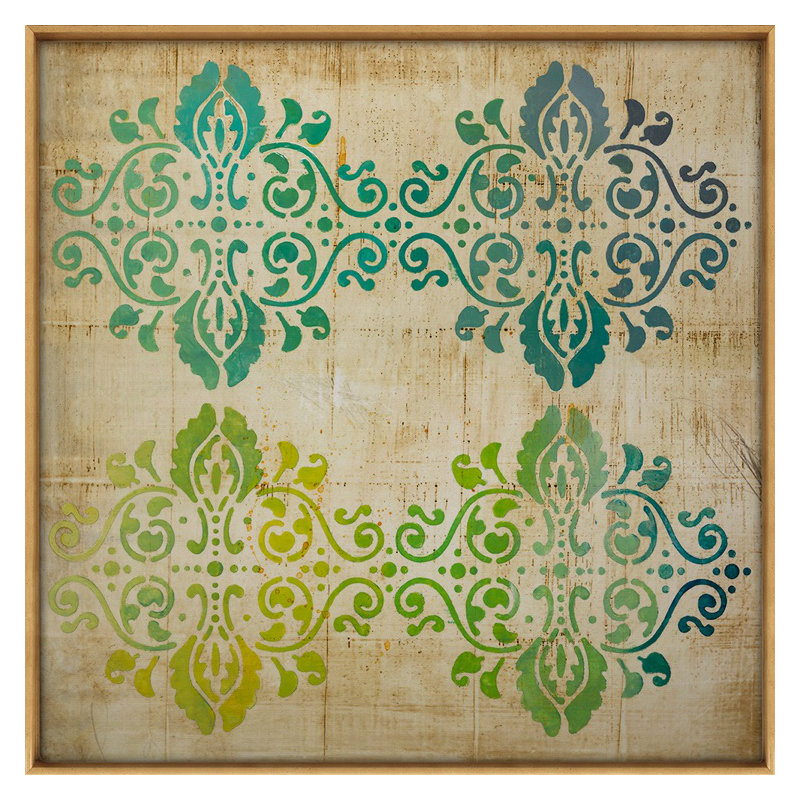 Peinture sur toile encadrée