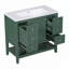 Meuble-lavabo 36 po avec lavabo en céramique-443888199