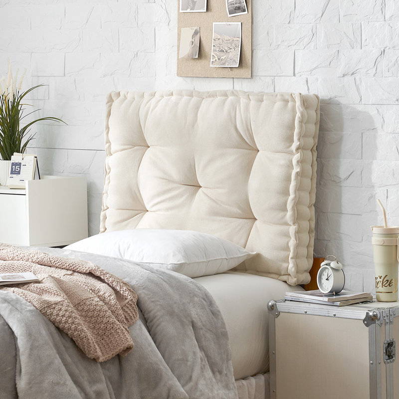 Rainha® - Tête de lit classique capitonnée, Crème, crème