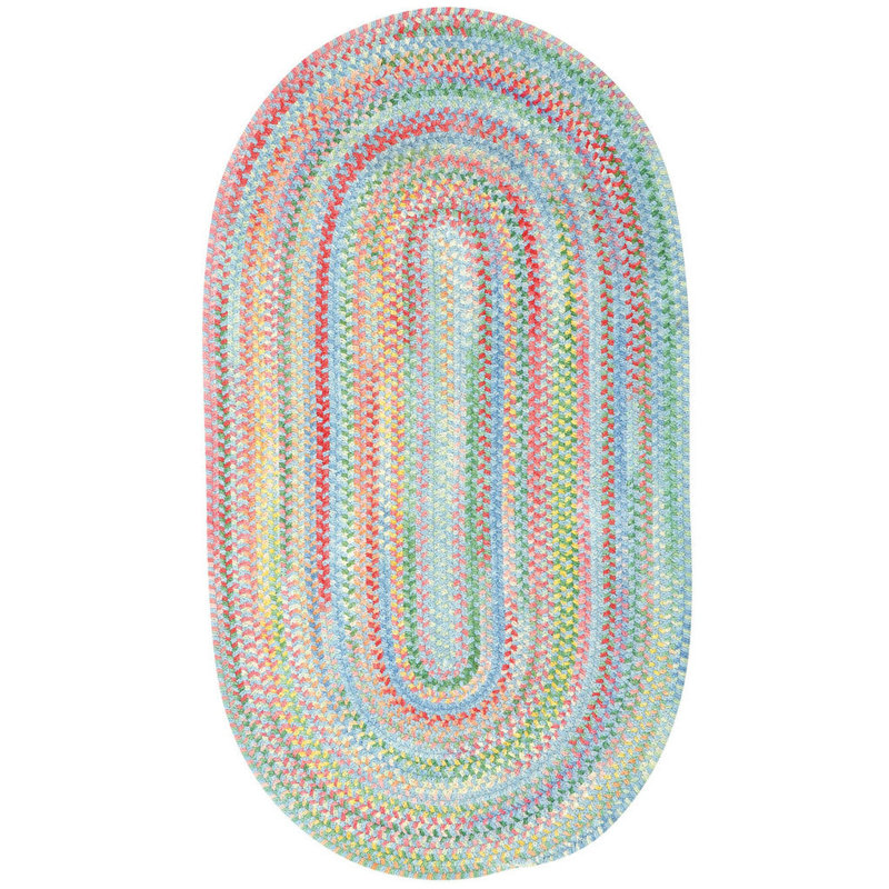 Aaru Cotton Rug, Oval 9' 2" x 13' 2"