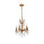 Lustre classique / traditionnel à 5 lumières de style bougie avec détails en cristal Ashmin-20209440