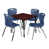Mahogany/Chrome/Navy Blue
