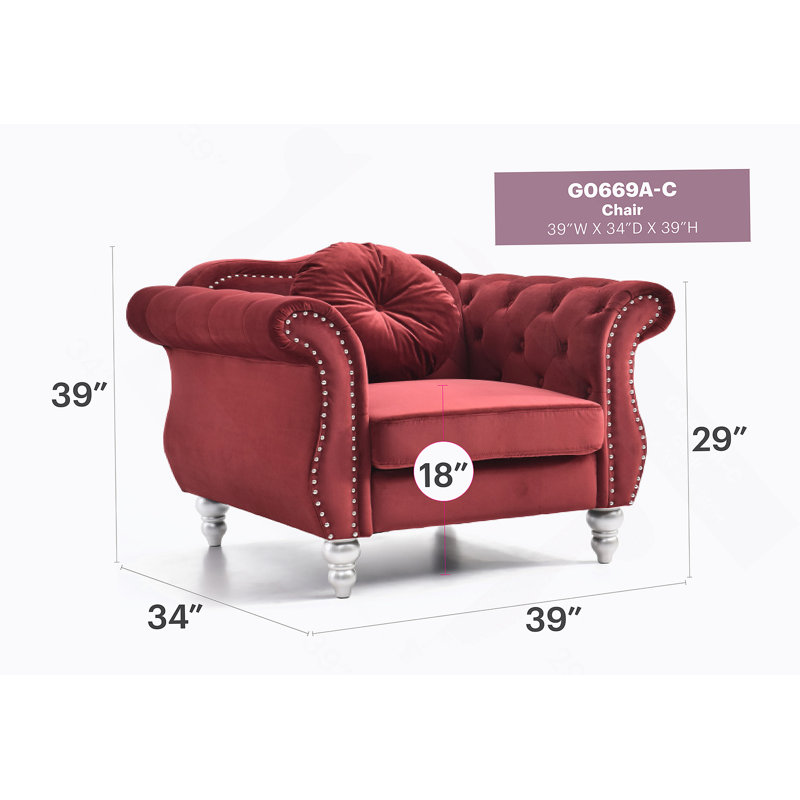 Charmant fauteuil transitionnel évasé, Bourgogne