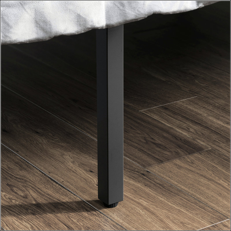 Lit plateforme simple avec tête de lit