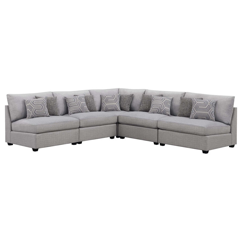 Canapé modulaire rembourré 5 pièces Lafayette