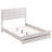 White 5-Piece Slatted Headboard Panel Bedroom Set