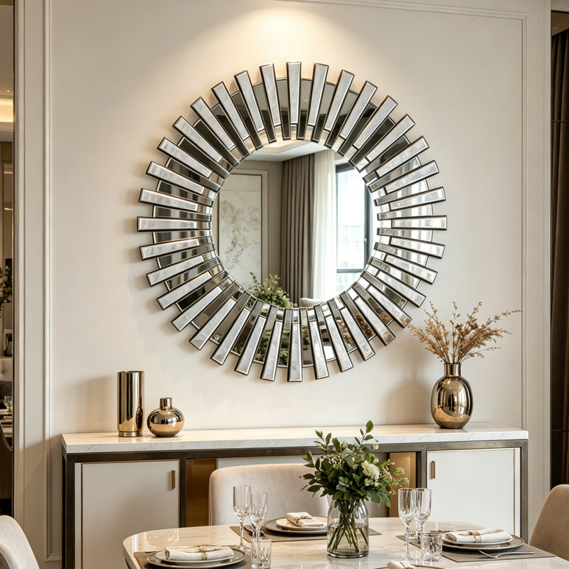 Miroir d'appoint Freelon, 31,5 po x 31,5 po