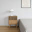 39.5cm W Manufactured Wood Bedside Table