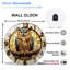 Horloge murale hibou