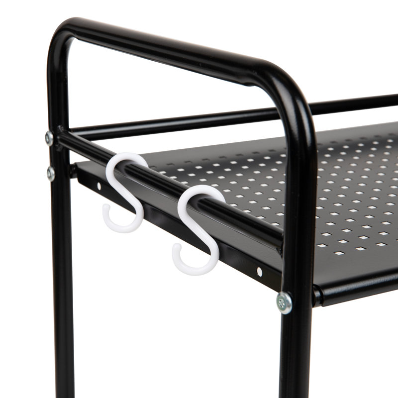 Rangement de cuisine, support pour micro-ondes, organisateur de tablette, étagère L 23,5 po x l 12,5 po x H 18 po