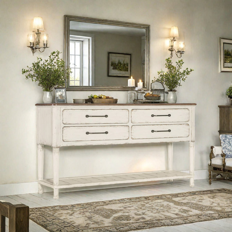 Rural Retro Console Table