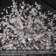 Lustre en cristal géométrique à 9 lumières avec cadre noir mat, luminaire suspendu moderne de 31 po avec pissenlits, hauteur réglable de 35 po à 111 po, homologué UL pour le vestibule de salle à manger