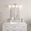 Éclairage pour meuble-lavabo moderne 4 lumières au fini chrome poli-288885222-288885220-288885221