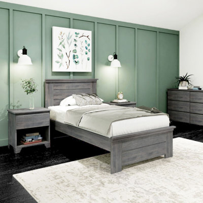  Ariarose Solid Wood Platform Bed