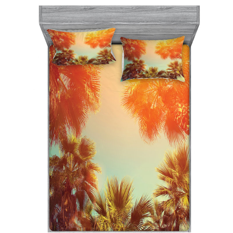 Microfiber Sheet Set, Full Sheet Set with Fitted Sheet