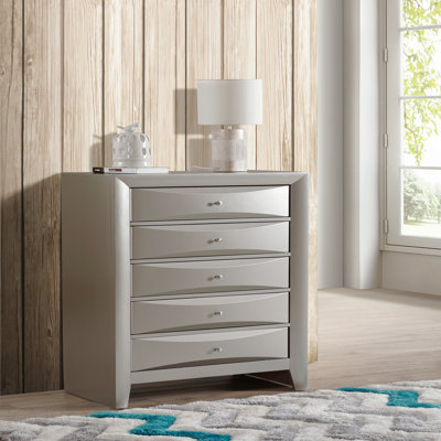 Chest , Silver Champagne