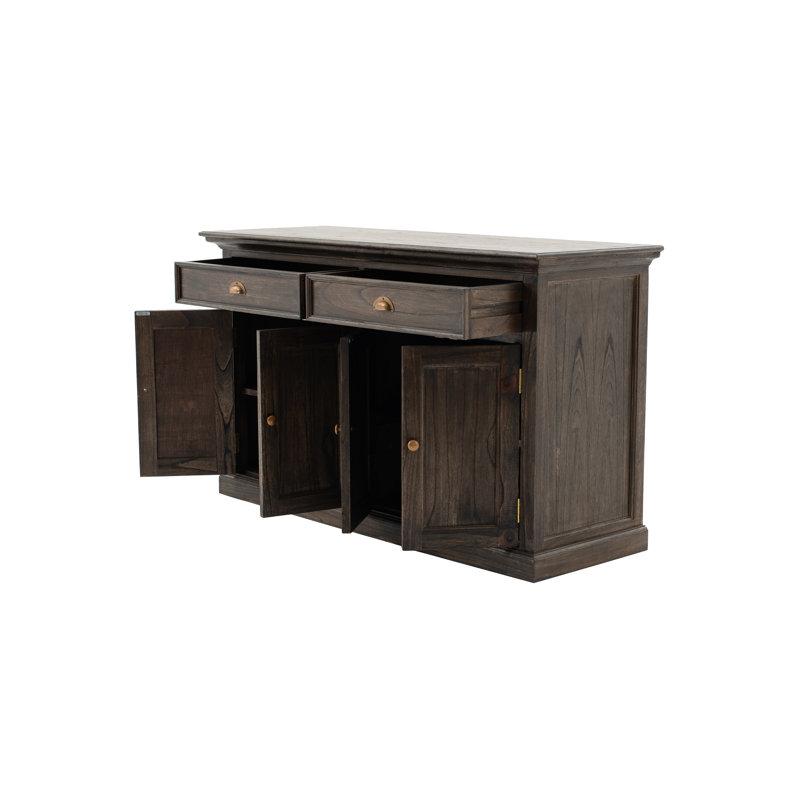 Guildford 57.09'' Sideboard, Mindi Black Wash