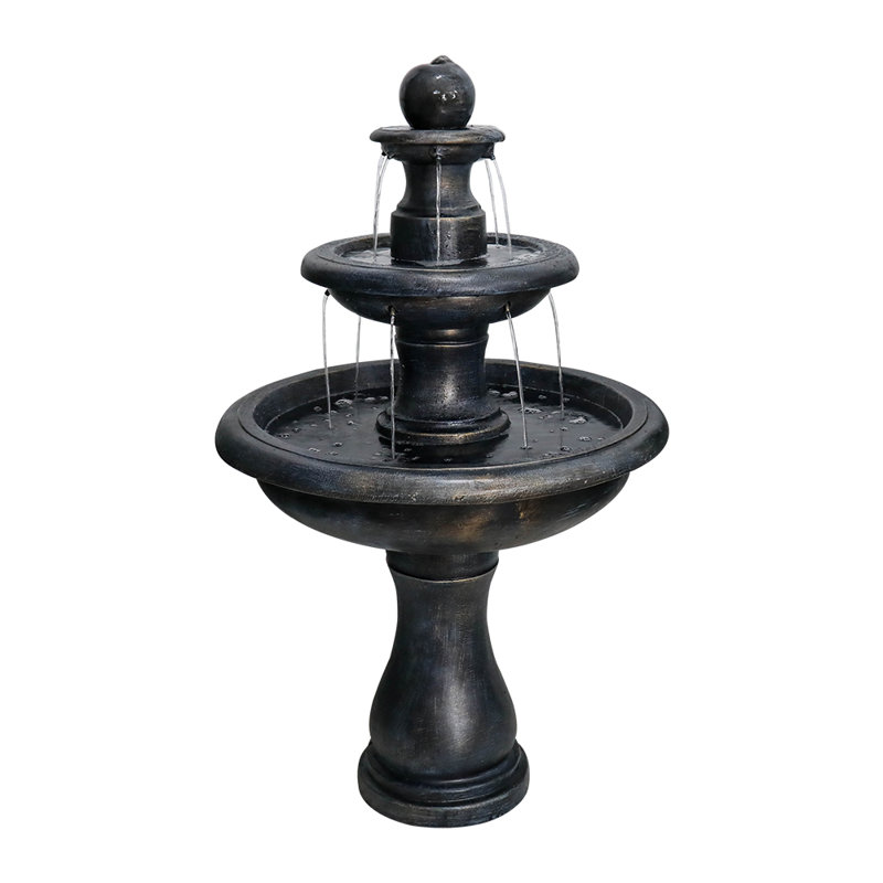 Hand Crafted Weather Resistant Accent Fountain