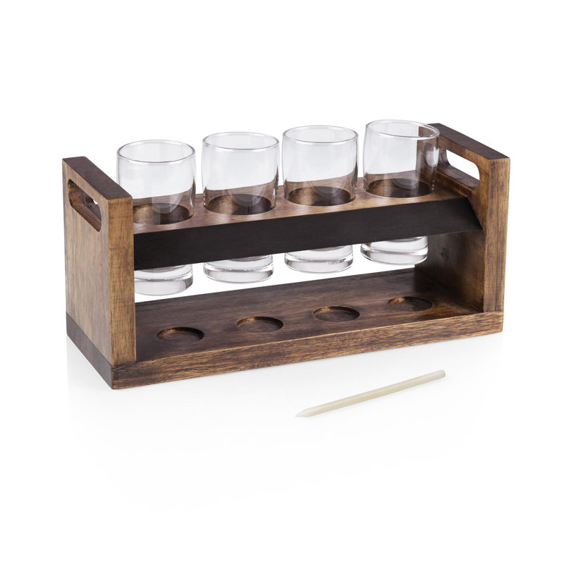 Craft Beer Flight - Ensemble-cadeau en verre pour dégustation de boissons Ludie