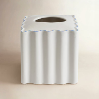 Le Marais Blue Tissue Holder