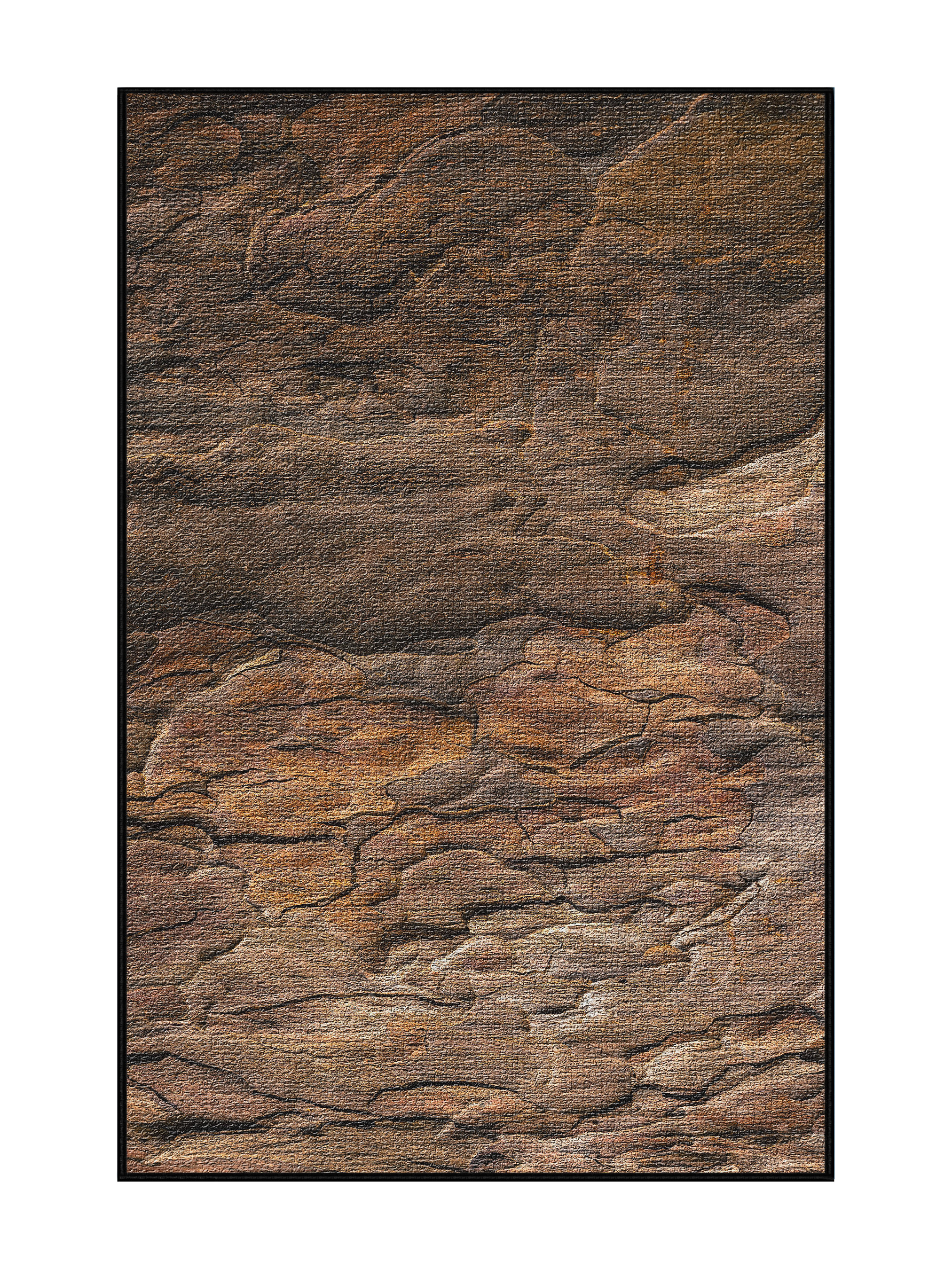 Urban 86 Fall Rug East Urban Home Point of View 86 Brown Area Rug | Wayfair