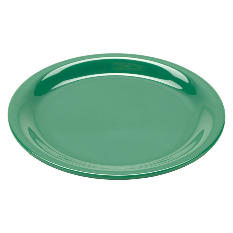 Assiette à dessert de qualité commerciale, 6,5 po, (ensemble de 12), Vert