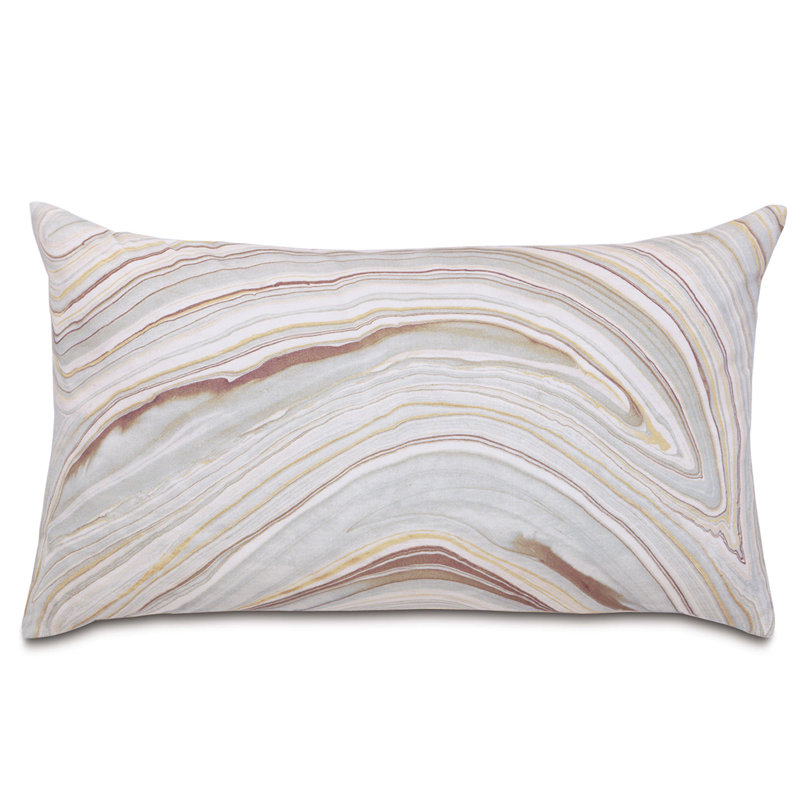 Housse et insert de coussin lombaire en coton Blake