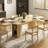79" Dining Table For 8-10 People