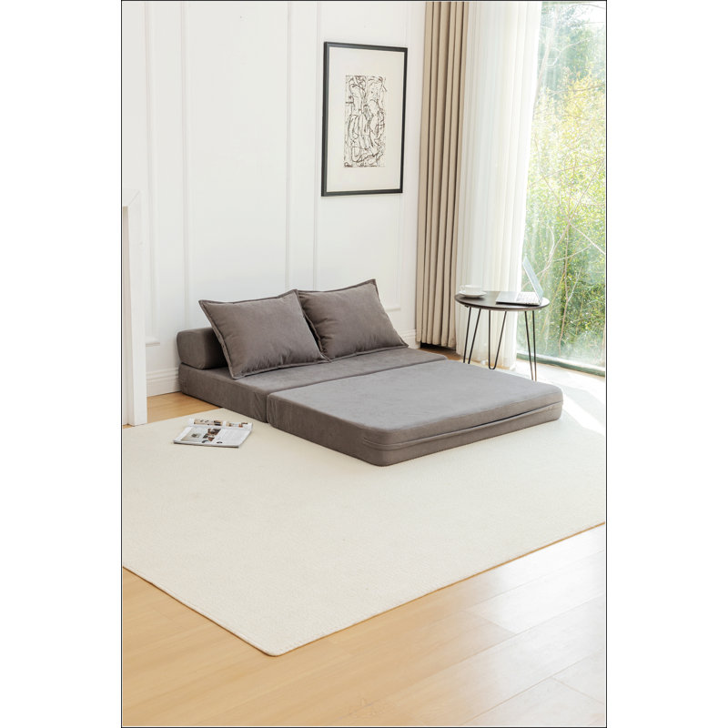 Foldable Sofa Bed, Gray