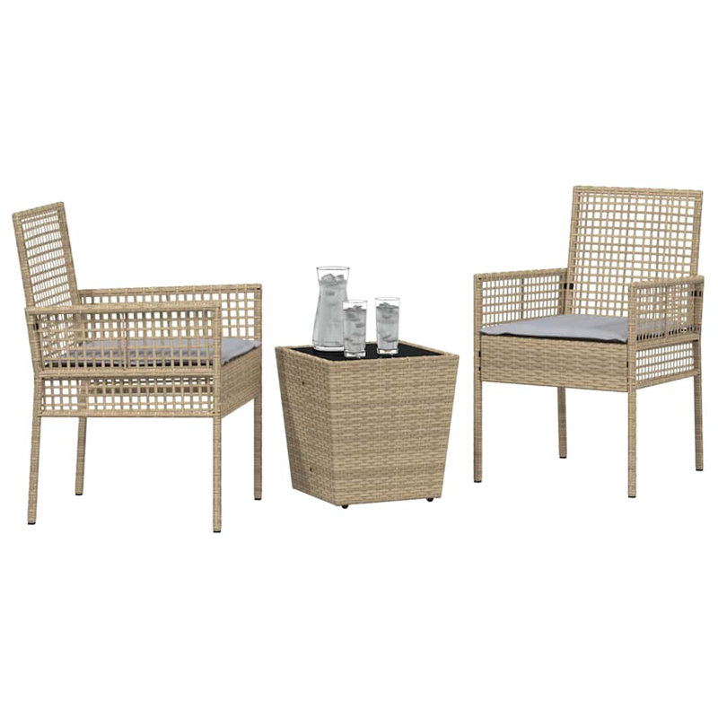 0 H Upholstered Dining Chair, Light Grey, Beige