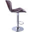 Tabouret de comptoir pivotant à hauteur réglable 32,5 po Anjolee avec structure en métal-347926587