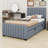 Upholstered Platform Bed With Trundle-2102198275