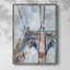 «Big City Colors I», reproduction encadrée - bois massif-2081597802