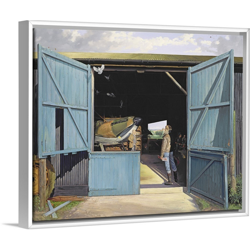 «Restoration» par Timothy Easton, impression sur toile, H 26 po x l 32 po x P 1,75 po, Cadre flottant blanc