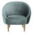 Razia Velvet Barrel Chair-1299070974