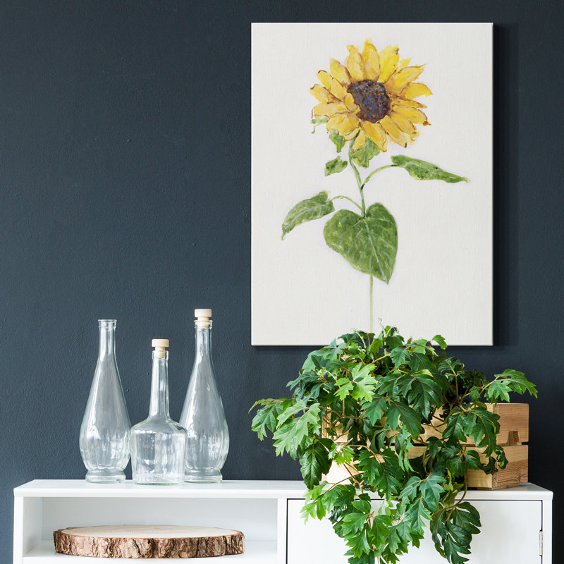 " Sunflower I ", 32" H x 24" W